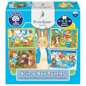 Peter Rabbit 4-in-a-Box Puzzles