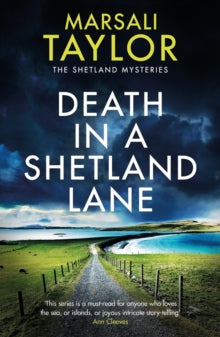 Death in a Shetland Lane, SIGNED, Marsali Taylor