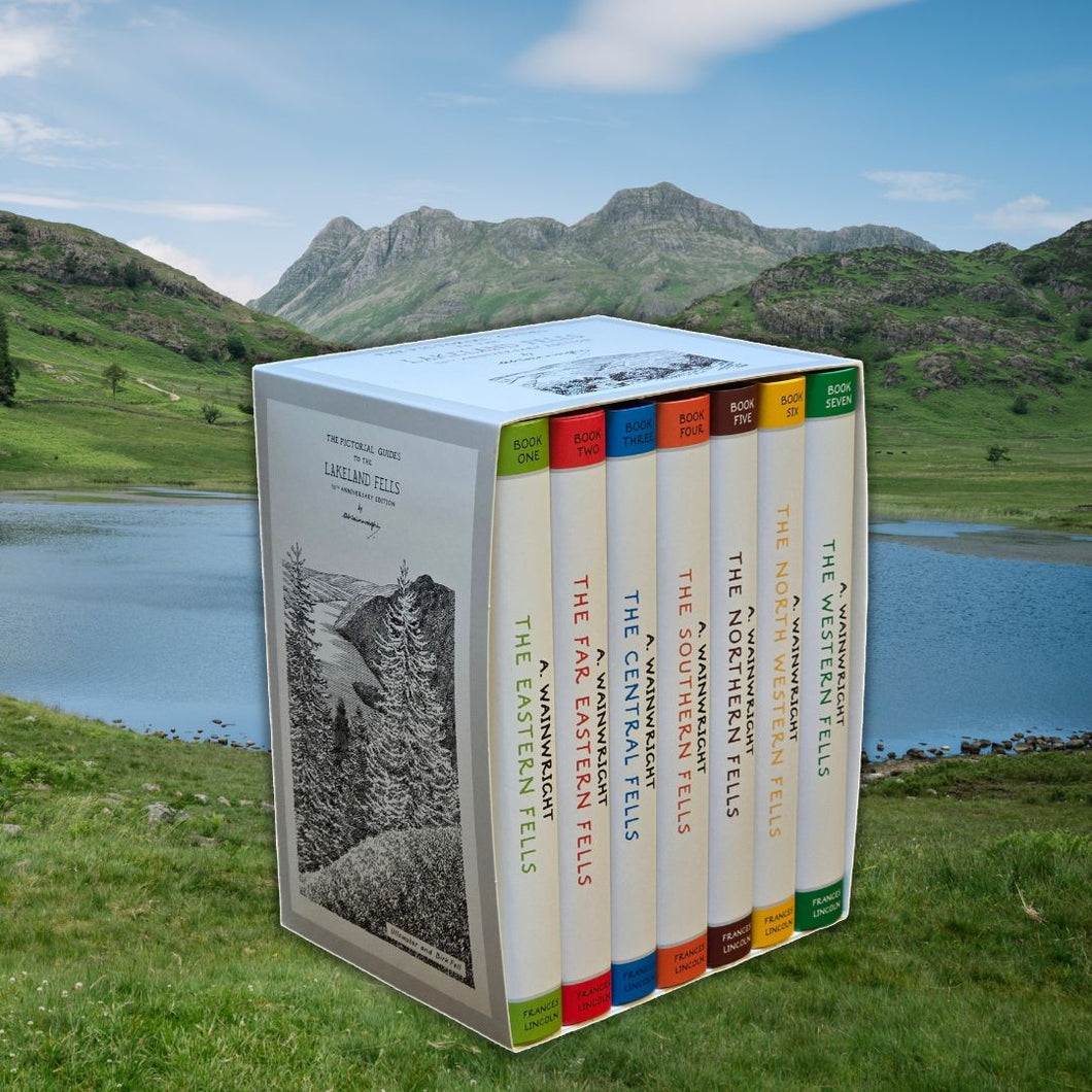 **PREORDER** Pictorial Guides to the Lakeland Fells 70th Anniversary Edition Box Set, Alfred Wainwright (PREORDER FEB 2025)