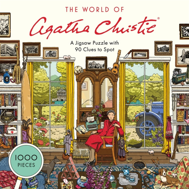 The World of Agatha Christie: 1000-piece Jigsaw