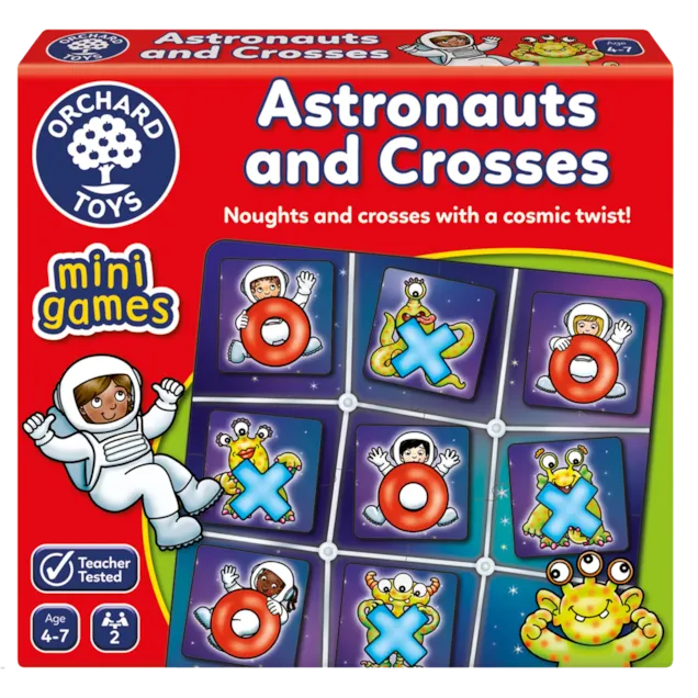 Astronauts and Crosses Mini Game