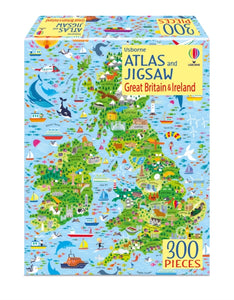 Great Britain and Ireland (Usborne Atlas and Jigsaw)