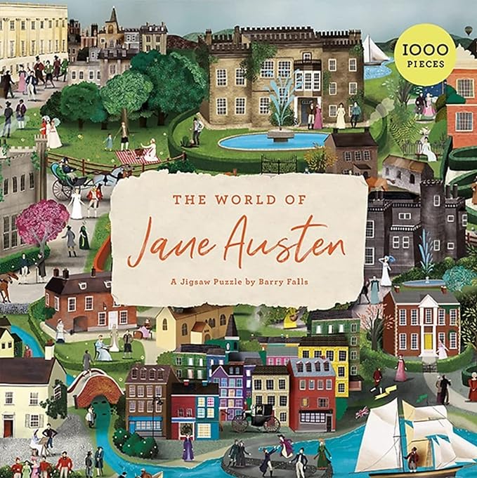 The World of Jane Austen: 1000-Piece Jigsaw Puzzle