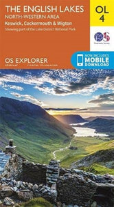 The English Lakes - North-Western Area (Keswick, Cockermouth & Wigton): OL 4