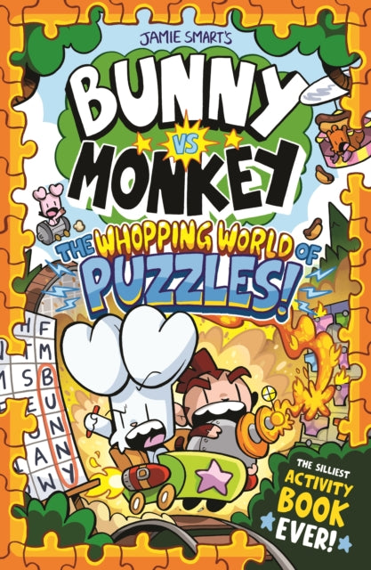 Bunny vs Monkey: The Whopping World of Puzzles, Jamie Smart