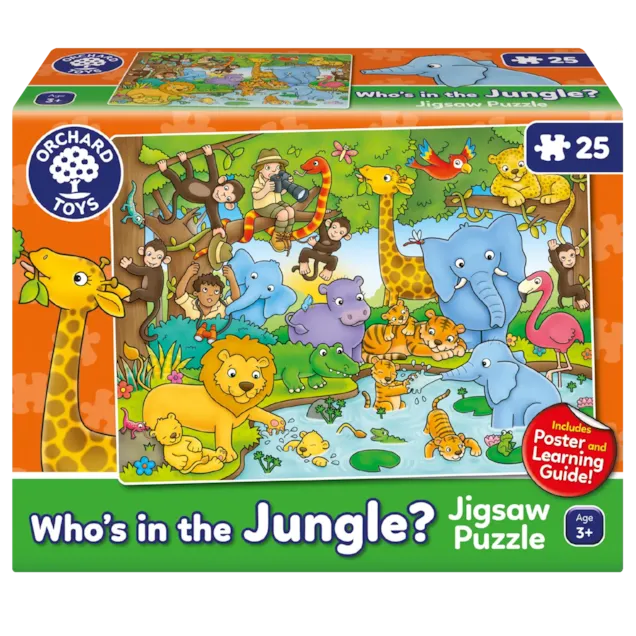 Who's in the Jungle? Jigsaw Puzzle