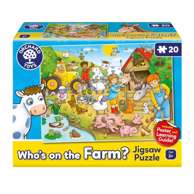 Who's On The Farm? Jigsaw Puzzle